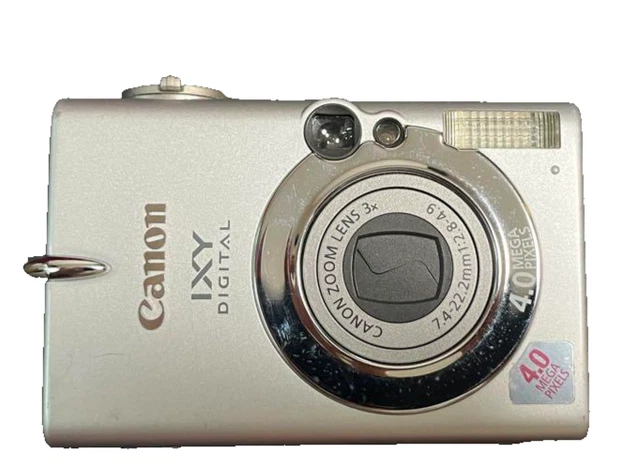 CANON IXY DIGITAL 400 Compact Camera – Silver – Tested