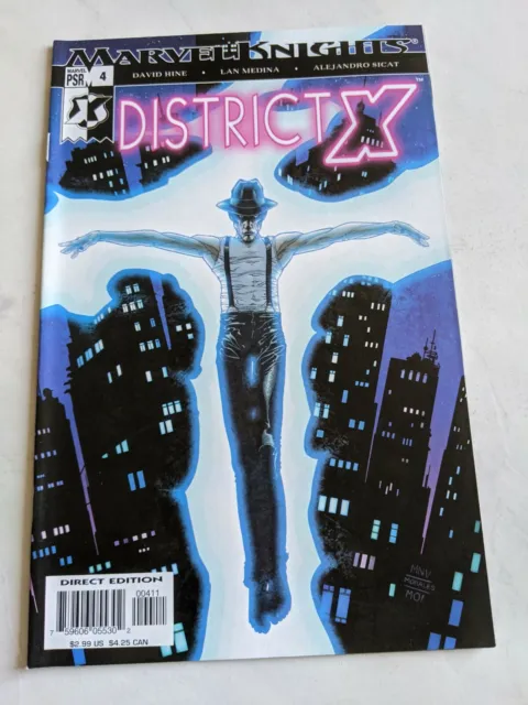 District X #4 October 2004 Marvel Comics Hine Yardin Sicat