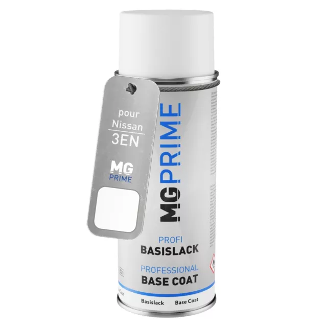 Peinture Voiture Bombe aérosol pour Nissan 3EN White de base de 400ml