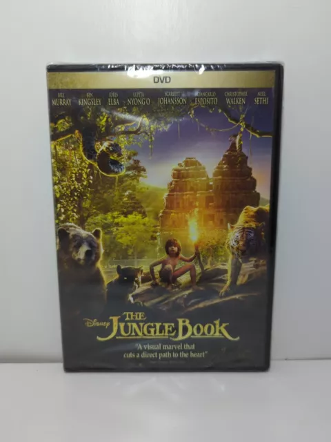 New The Jungle Book (DVD, 2016) Genuine Disney