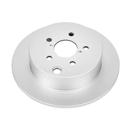 Powerstop Brakes JBR1548EVC Disc Brake Rotor   Evolution Coated, Solid, Rear
