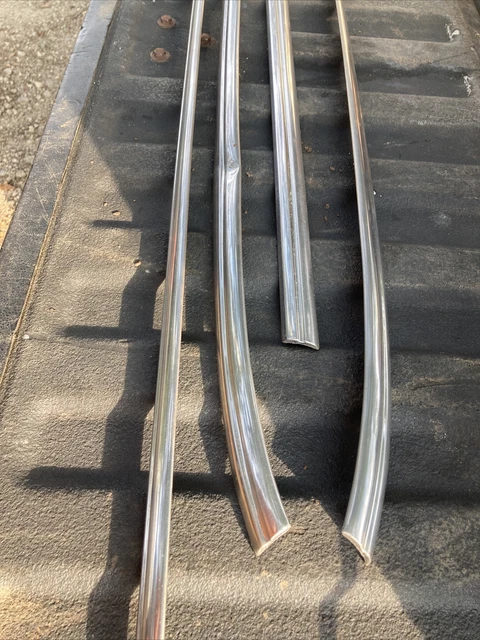 1953 1954 Chevrolet Station Wagon Passenger Side (3) And Drivers Door (1) Trim. 1953 1954 Chevrolet Station Wagon Passenger Side (3) And Drivers Door (1) Trim.
