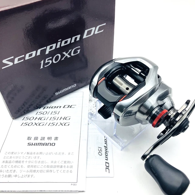 SHIMANO 21 SCORPION DC 151HG LEFT Baitcasting Reel Shipping from