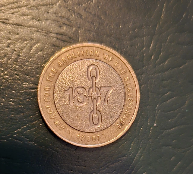 £2 Two Pound Coin Abolition Of Slavery 1807 2007 RARE FREE P&P