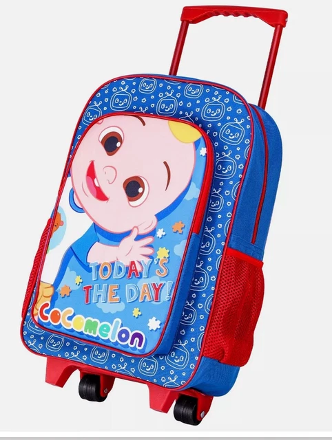 cocomelon-kinder-reise-trolley-kabine-tasche-mit-r-dern-und-hochziehen