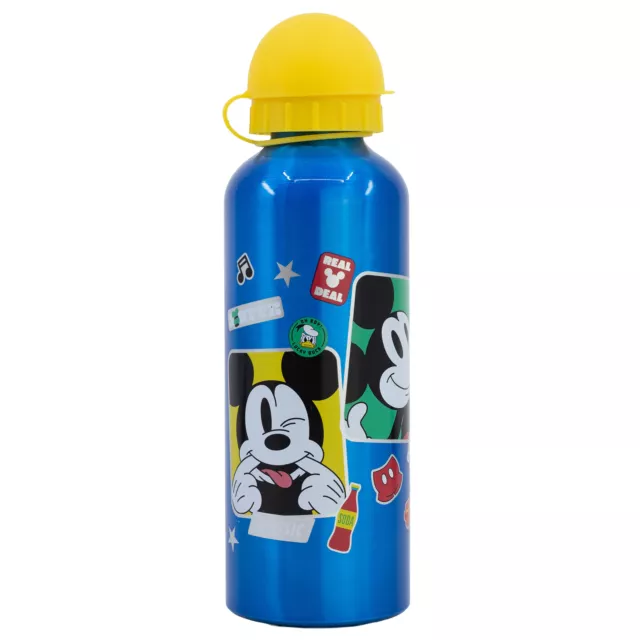 Bottiglia In Alluminio Per Bambini Da 530 Ml Mickey Mouse Fun-Tastic