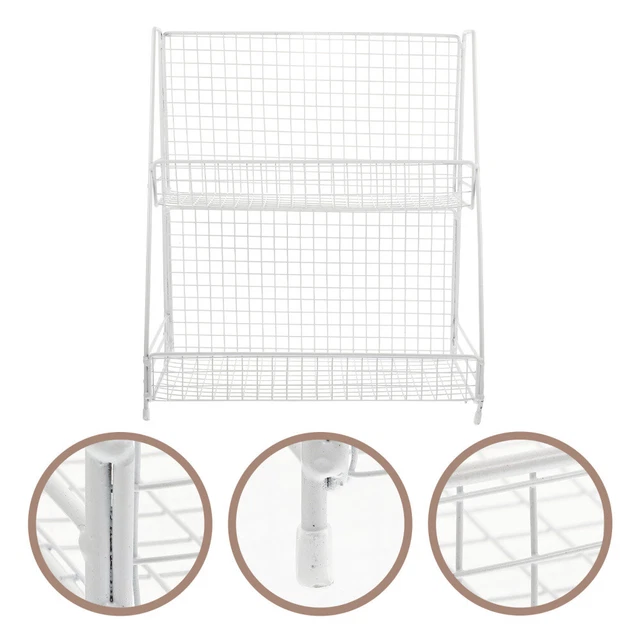 Scaffale In Bamb&ugrave; 4 Ripiani - 33x33x97 Cm, Per Bagno, Ufficio O Dispensa
