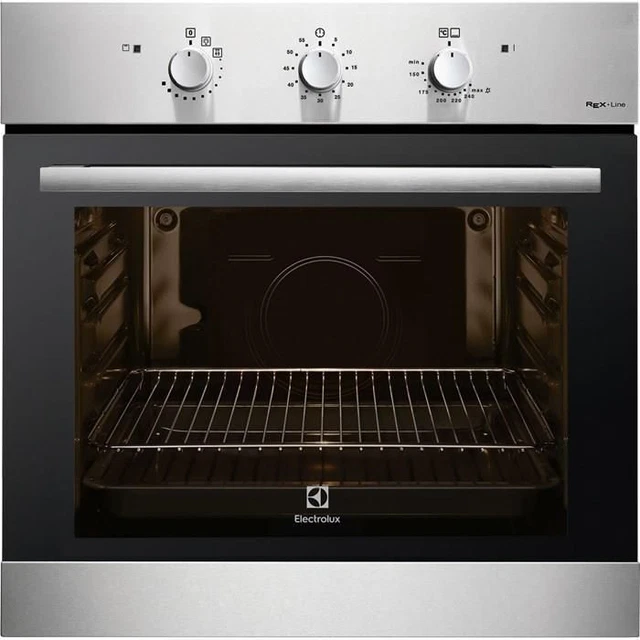 Electrolux F13GX four 69 L 1760 W A+ Noir, Acier inoxydable