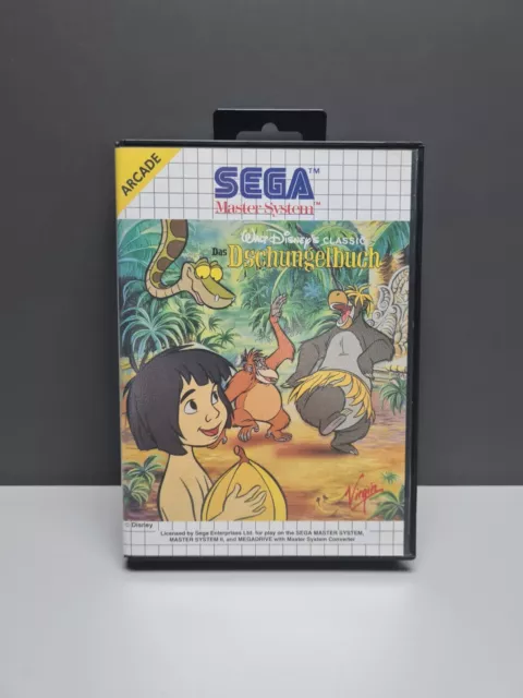 Das Dschungelbuch - Sega Master System - Pal - Ovp - Cib - Boxed