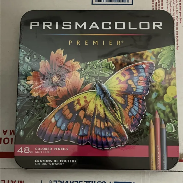 Prismacolor Premier Colored Pencils Soft Core Set of 48 Assorted Colors NEW