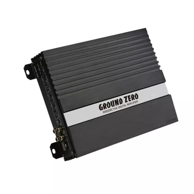 Amplificatore 4 canali 1400W 4Ohm 268x186x52mm CarHifi Ground Zero GZCS GZRA 4HD
