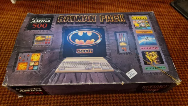 Commodore Amiga 500 Batman Edition, Boxed, Working