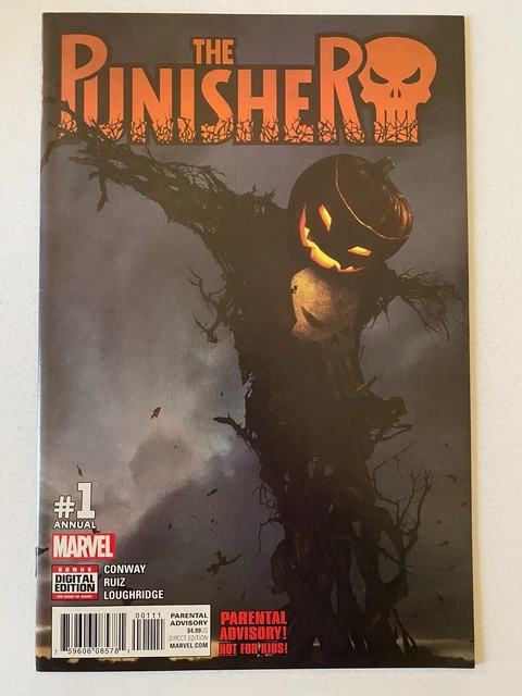The Punisher Annual 1 Rahzzah Halloween Cover Marvel Comics 2016