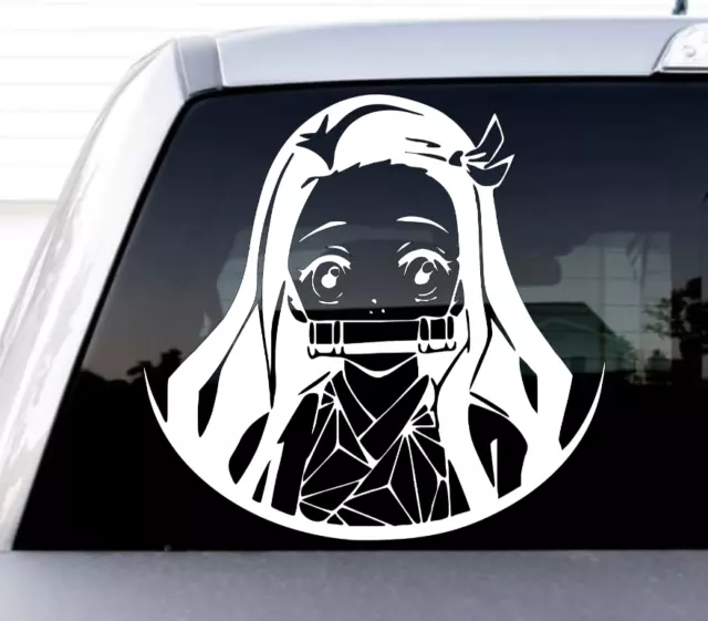 Vinyl Decal Truck Car Sticker Laptop - Anime Manga Demon Slayer Nezuko Kamado