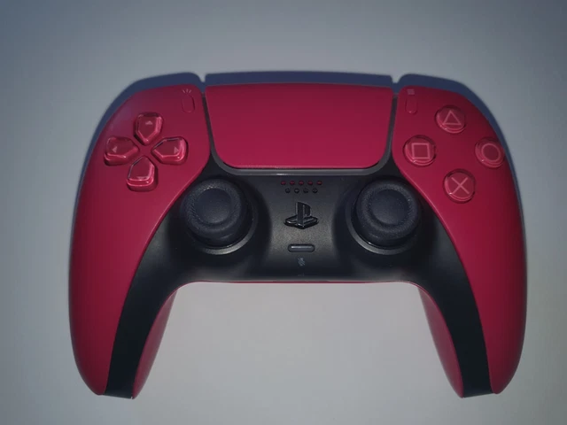 PS5 PLAYSTATION 5 Wireless DualSense Controller Cosmic Red - Very Good ...