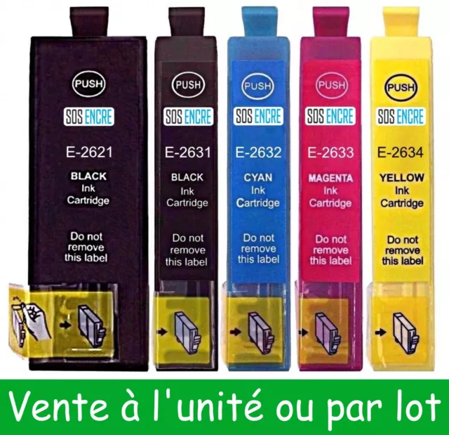 SOS ENCRE - Cartouches d'encre compatibles T26 XL OURS POLAIRE ( non OEM Epson )