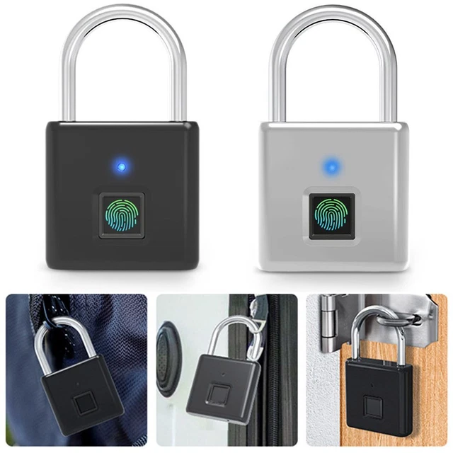 Cadenas à empreintes digitales intelligent Serrure électronique Intelligent