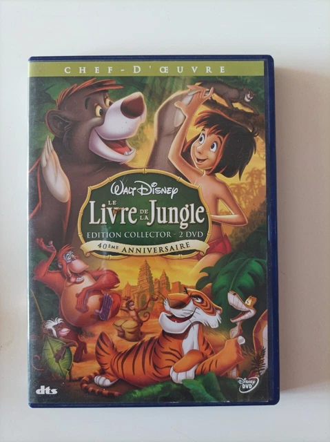DVD WALT DISNEY Los Clasicos El Libro De La Selva En Frances Ed ...