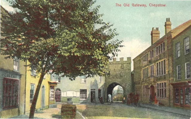 Vintage Postcard - Chepstow - The Arch - The Old Gateway