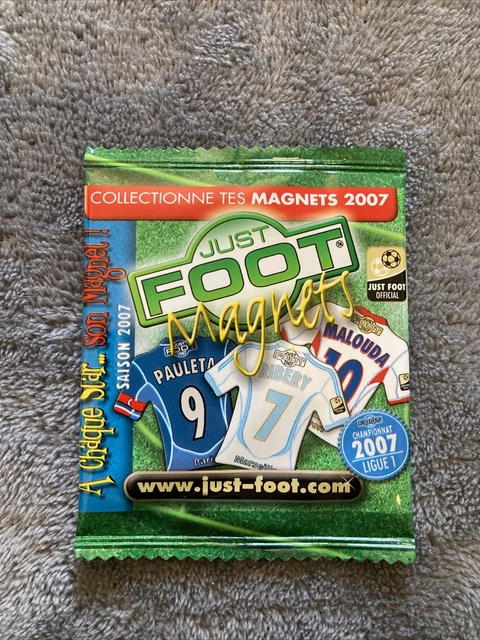 Pochette Magnets Just Foot 2007 - Ligue 1 - Tuten Poch - Panini - Neuf