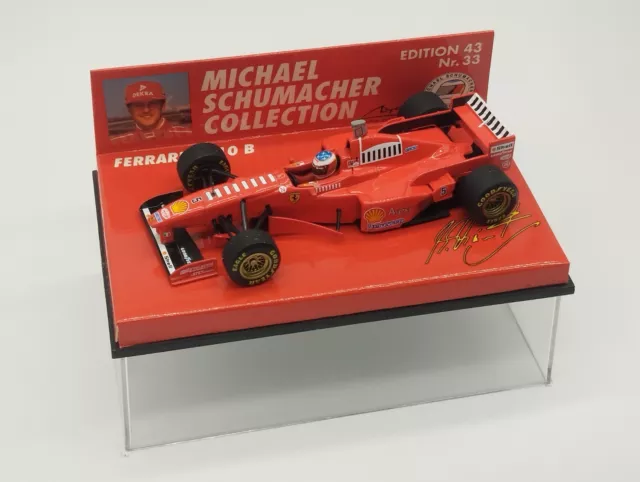 F1 Minichamps 1/43 Ferrari F310B Schumacher 1997 Ed43 Nr33