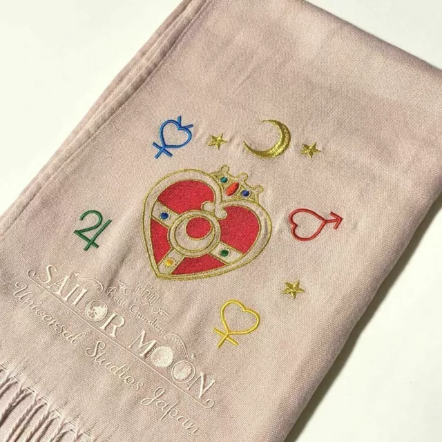 Sailor moon Stole Universal Studios Japan limited Scarf stall USJ 2022 Pink NEW