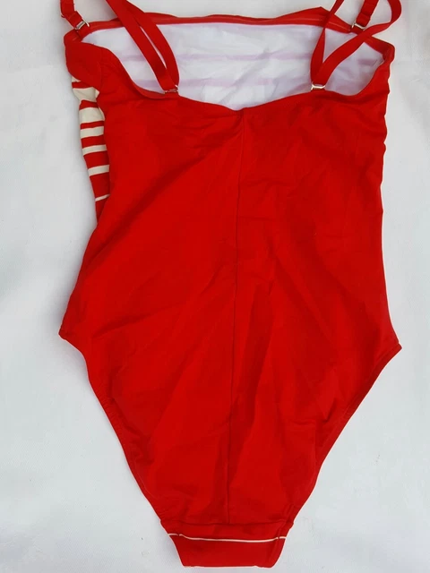Bas De Maillot De Bain Lise Charmel Taille 46 - Neuf Avec étiquette, Rouge Et Or