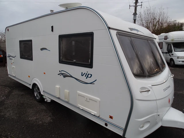 Coachman VIP 520/4 2007 4 Berth Single Axle Touring Caravan with Motor Mover