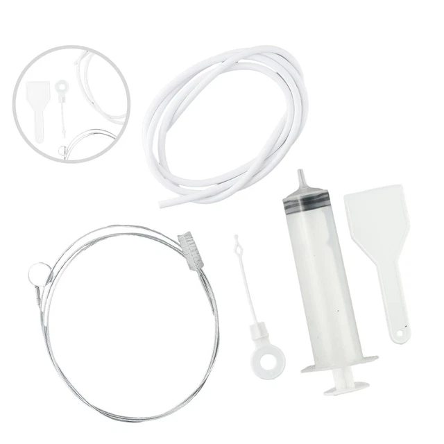 Kit Pulizia Frigorifero 5 Pezzi - Siringa, Tubo, Cucchiaio Ghiaccio - Per Sbloccare Foro Di Scarico