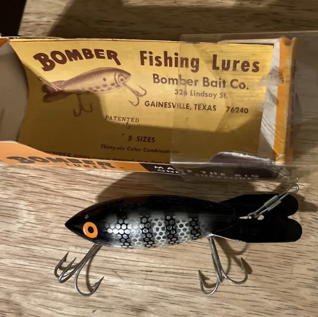 VINTAGE BOMBER FISHING Lure No 515 New In Box With Catalog $19.99 - PicClick