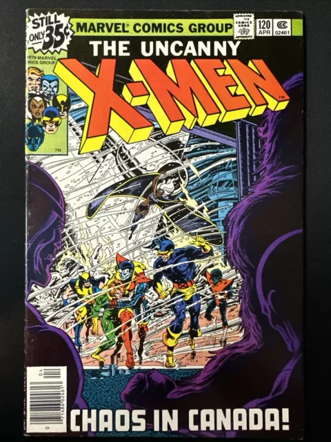 Uncanny X-Men #120 Marvel Comics Bronze Age 1st Print Original 1979 VG/Fine