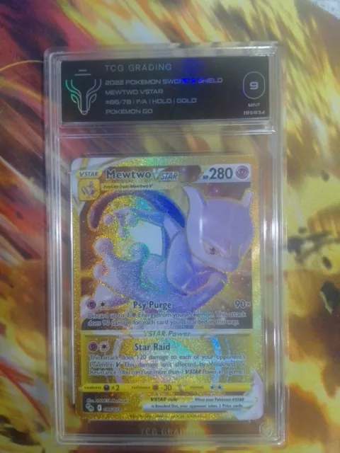 🌈 Mewtwo VSTAR Rainbow Secret Rare 079/078, Pokémon Go (2022).  #pokemoncards #pokemontcg #pokemongo #charizard #pokemoncommunity…