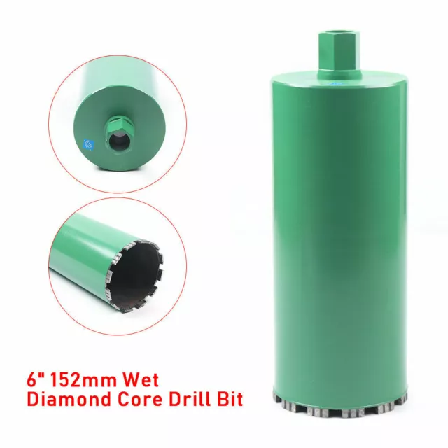 for Concrete Asphalt brick 152mm 6 Inch Wet Dry Diamond Core Drill Bit Hole Saw