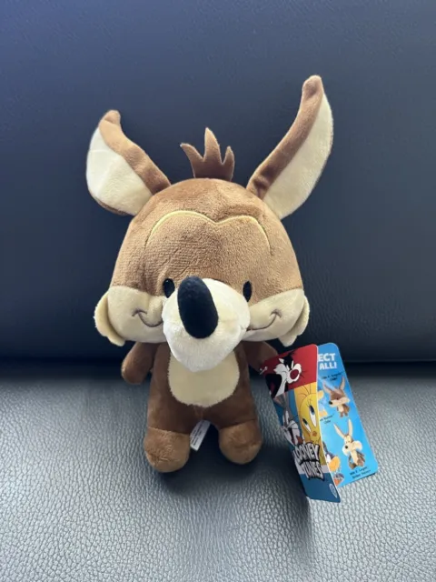 Looney Tunes Plush Wile E. Coyote 9" Stuffed Animal Chibi Toy Factory RARE