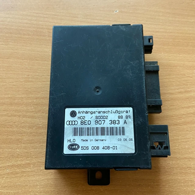 VW TOURAN TOUAREG Audi A4 B6 B7 Tow Bar Ecu Module Control 8E0907383A
