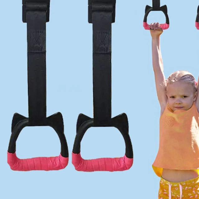 ELQW Anneau Anneaux Gymnastique Anneaux De Gymnaste Enfants Adultes, Anneau De Gymnastique Portable avec Sangles Réglables pour Tirer vers Le Haut À L' intérieur Et À L'extérieur, Charge 600 Kg ELQW Anneau Anneaux Gymnastique Anneaux De Gymnaste Enfants Adultes, Anneau De Gymnastique Portable avec Sangles Réglables pour Tirer vers Le Haut À L' intérieur Et À L'extérieur, Charge 600 Kg