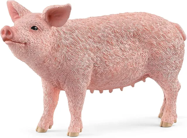 SCHLEICH Pig Farm World Toy Figurine