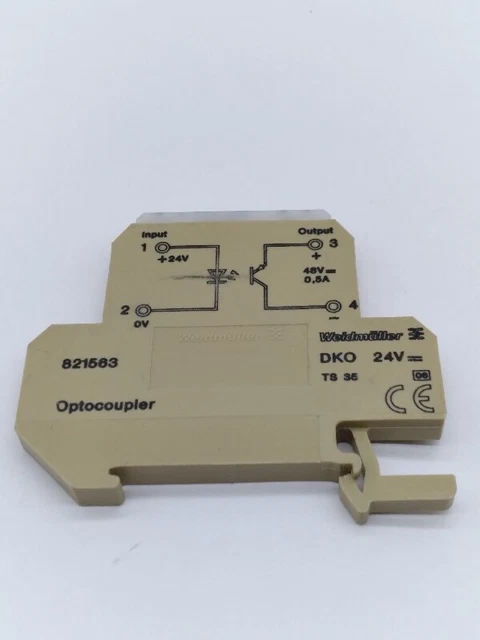 Weidmüller 821563 Optocoupler TESTED