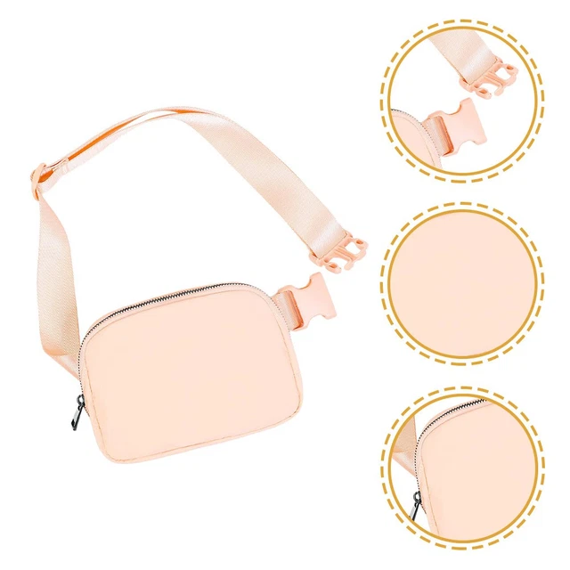 Marsupio Unisex West Long In Nylon, 5 Tasche Con Zip, Impermeabile, Grande, Per Lavoro, Sport E Viaggio
