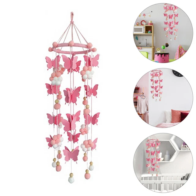 Pom Pom Ball adornos adornos mariposa pompones para hacer manualidades manual