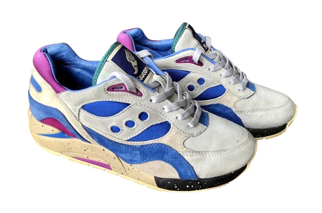 Saucony shadow sales 6 white purple