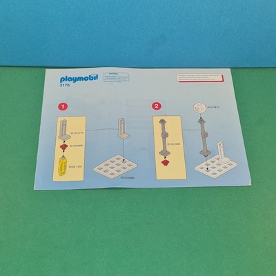 Notice De Montage Playmobil Ref 127 (set 3886/5744) - Occasion, Pour Compléter Ton Set Ou Remplacer Un Mode D'emploi Perdu
