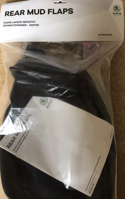 Genuine Skoda Octavia IV rear mud flaps 5E3075101