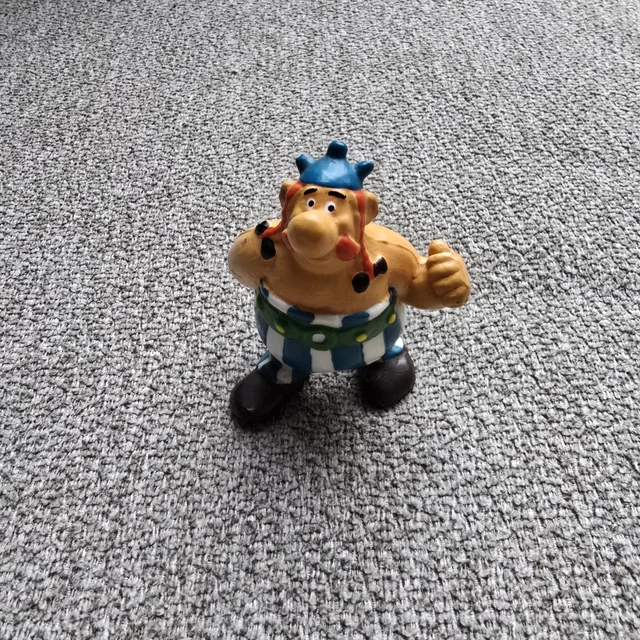 Figurine Bully Astérix – Obélix Poing Fermé, 10cm, 1990 (rare)