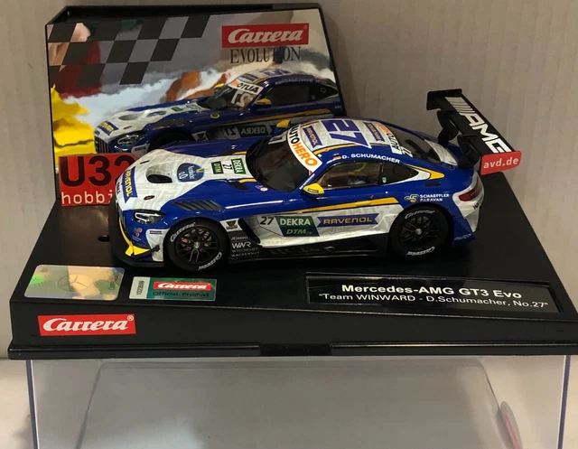 Carrera GO – AMG Mercedes GT « Police » – Voiture électrique 1:43 Pour Circuit, Dès 6 Ans