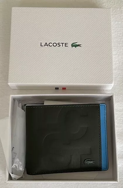 Lacoste Billfold Leather Wallet