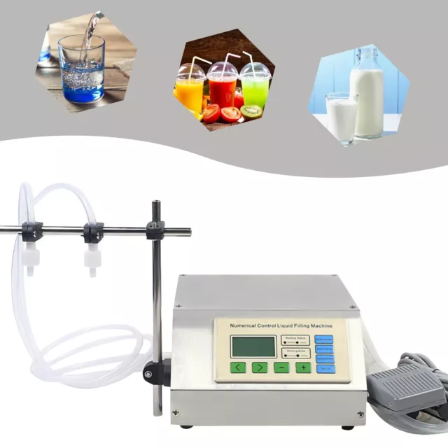 70w 110v Double Heads Electric Liquid Filling Machine Quantitative Filling