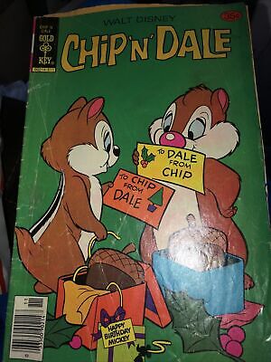 Chip 'N' Dale #55 (1978) Walt Disney Comic Book Gold Key (5.5) FINE–
