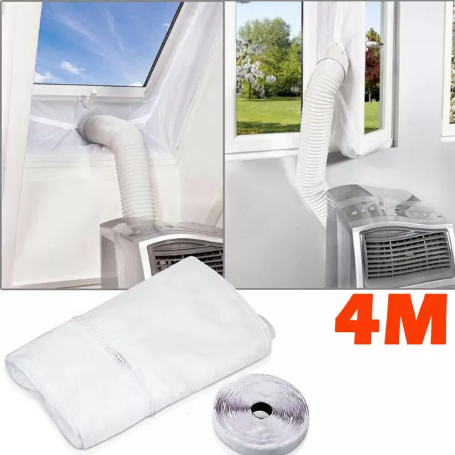 Kit de Calfeutrage Joint Fenêtre Climatiseur Mobile Sèche-Linge Clim 400cm