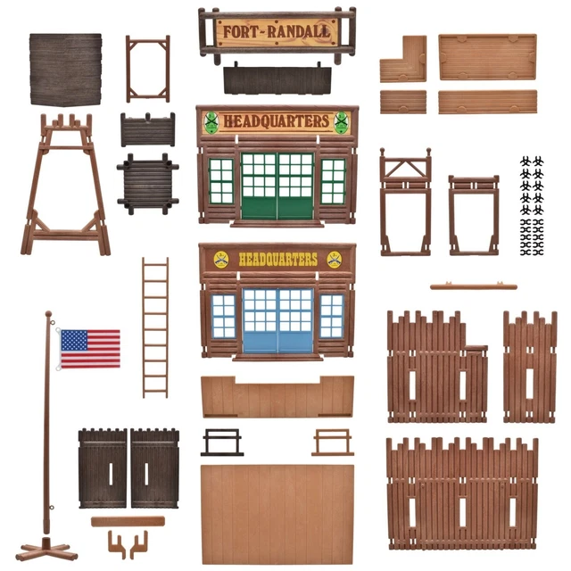 PLAYMOBIL Western – Set Di Estensione Per Forti (Adatto Per 3419, 3420, 3773, 3806)